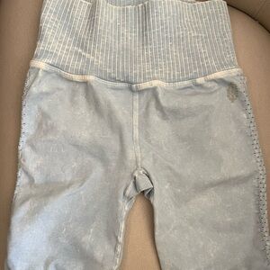 FP Movement by Free People Light Blue Athletic Shorts